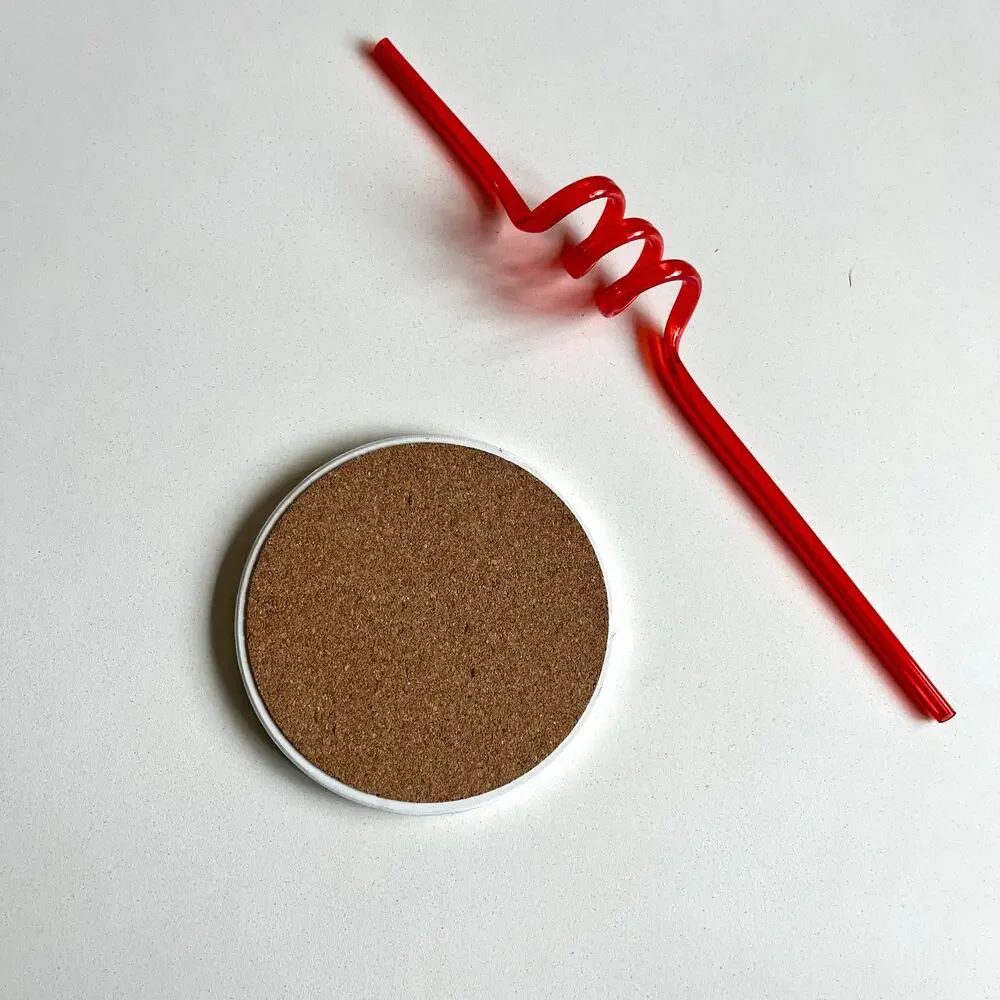 None and/or Unknown ceramic coaster